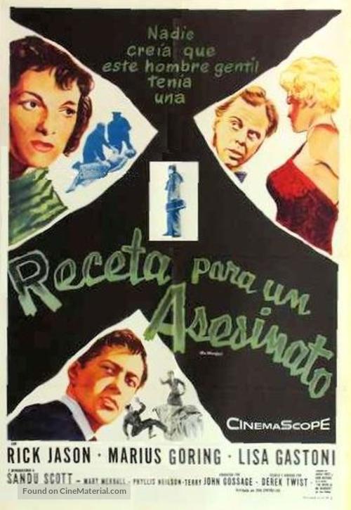 Rx for Murder - Argentinian Movie Poster