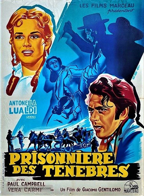 La cieca di Sorrento - French Movie Poster