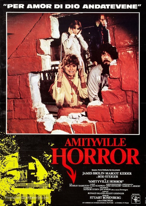 The Amityville Horror - Italian Movie Poster