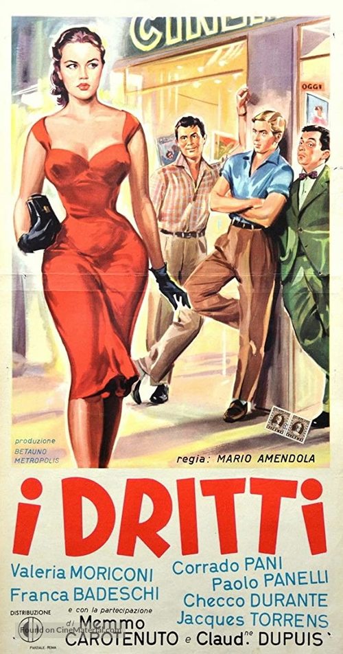 I dritti - Italian Movie Poster