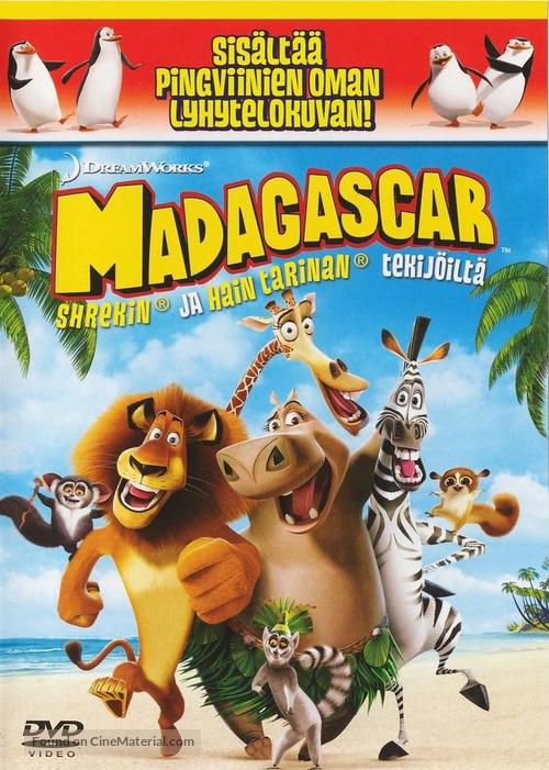 Madagascar - Finnish DVD movie cover