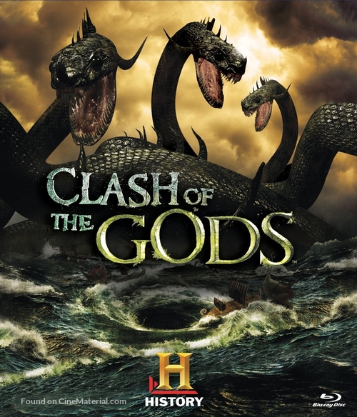 &quot;Clash of the Gods&quot; - Blu-Ray movie cover
