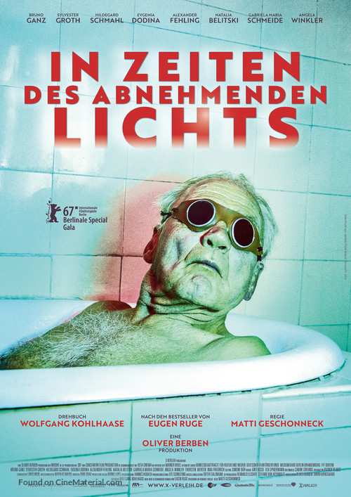 In Zeiten des abnehmenden Lichts - German Movie Poster