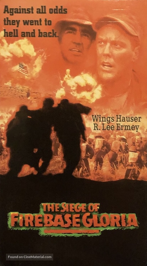 The Siege of Firebase Gloria - VHS movie cover