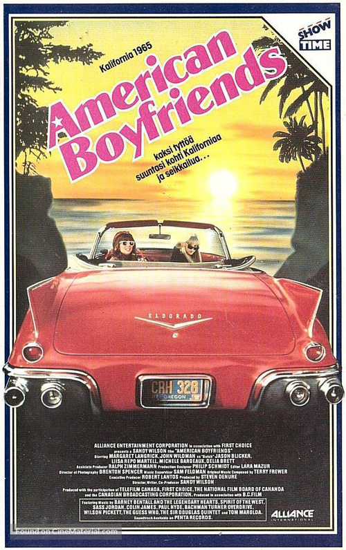 American Boyfriends - Finnish VHS movie cover