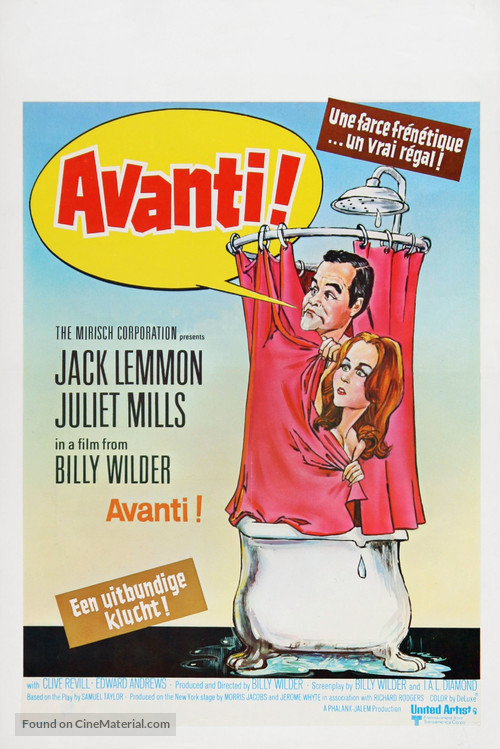 Avanti! - Belgian Movie Poster