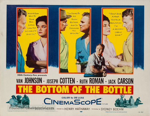The Bottom of the Bottle - Movie Poster