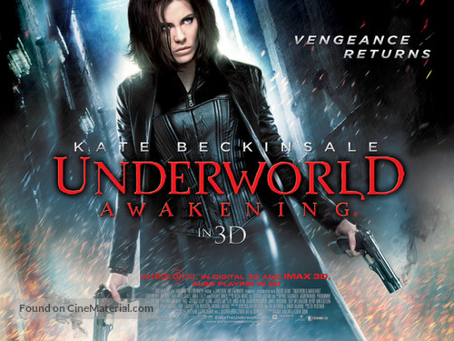 Underworld: Awakening - British Movie Poster