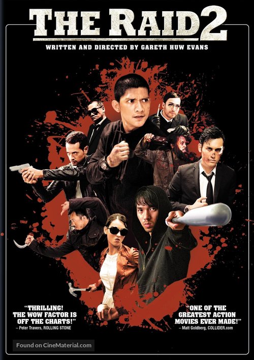 The Raid 2: Berandal - DVD movie cover