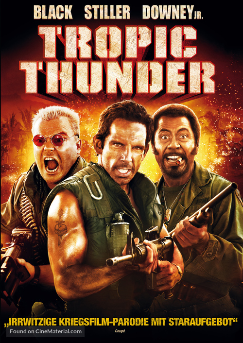 Tropic Thunder - German Movie Cover