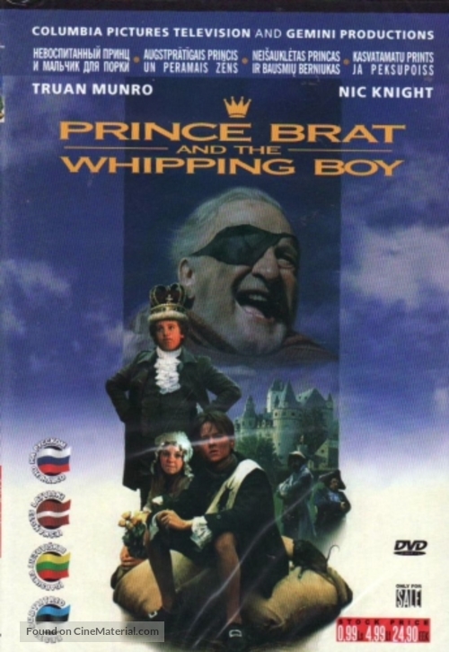 The Whipping Boy - Latvian DVD movie cover