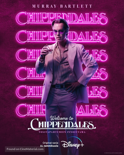 Welcome to Chippendales - Finnish Movie Poster