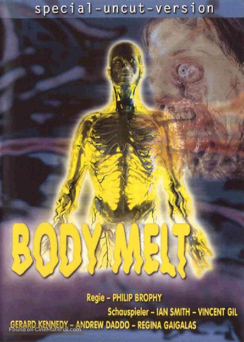 Body Melt - German DVD movie cover