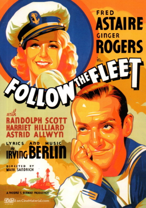Follow the Fleet - DVD movie cover