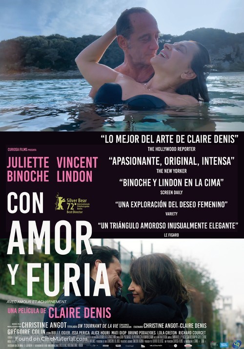 Avec amour et acharnement - Chilean Movie Poster