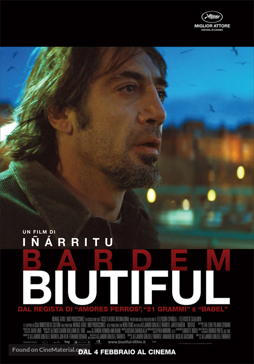 Biutiful - Italian Movie Poster