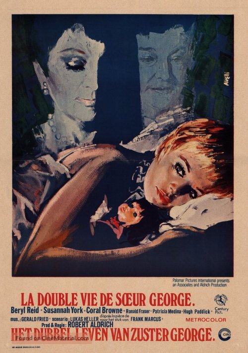 The Killing of Sister George - Belgian Movie Poster