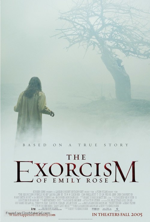 The Exorcism Of Emily Rose - Advance movie poster