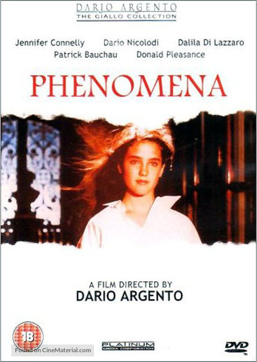 Phenomena - British DVD movie cover