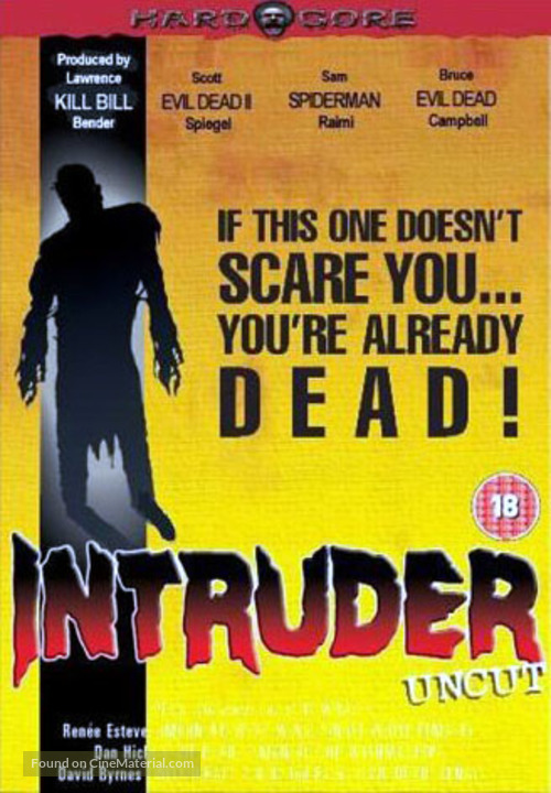Intruder - British DVD movie cover