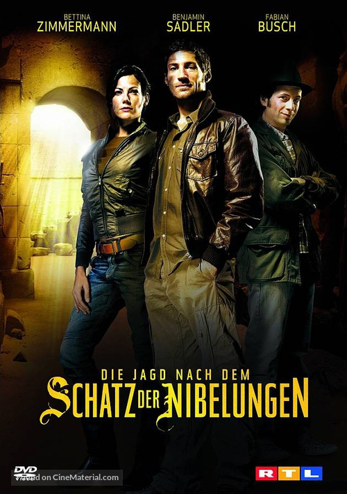 Die Jagd nach dem Schatz der Nibelungen - German Movie Cover