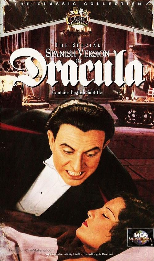 Dr&aacute;cula - VHS movie cover
