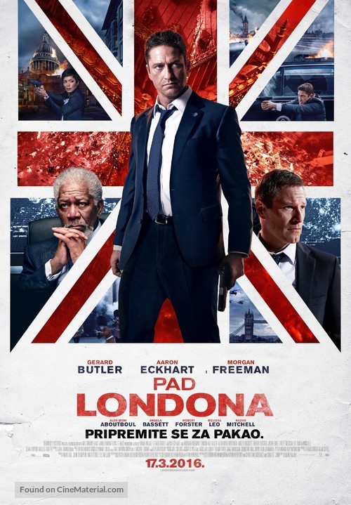 London Has Fallen - Serbian Movie Poster