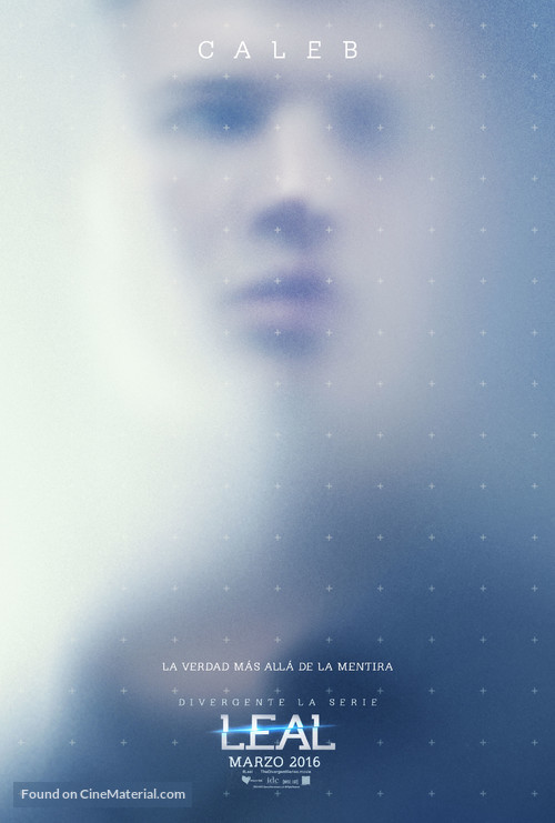 The Divergent Series: Allegiant - Mexican Movie Poster