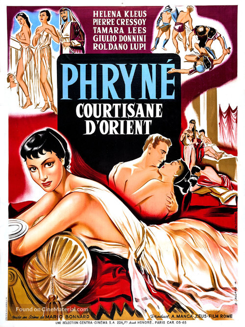 Frine, cortigiana d&#039;Oriente - French Movie Poster