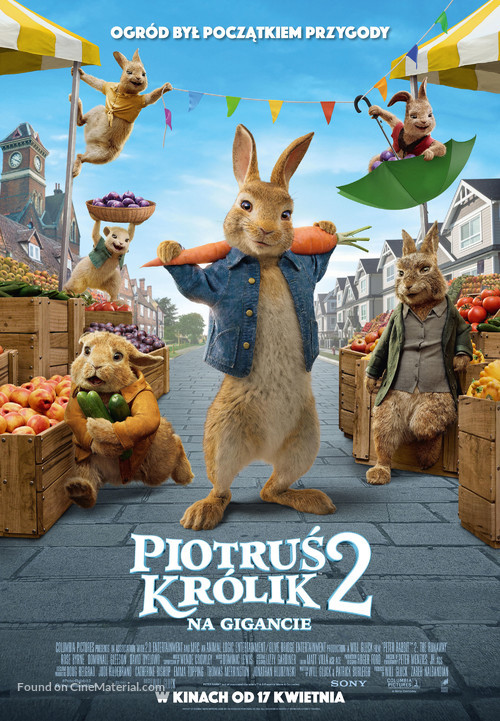 Peter Rabbit 2: The Runaway - Polish Movie Poster