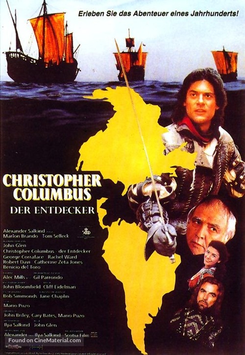 Christopher Columbus: The Discovery - German Movie Poster