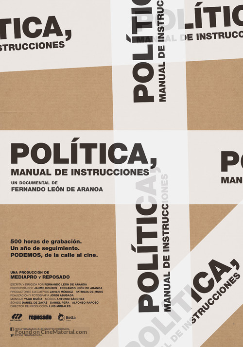 Pol&iacute;tica, manual de instrucciones - Spanish Movie Poster