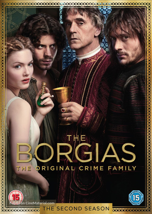 &quot;The Borgias&quot; - British DVD movie cover