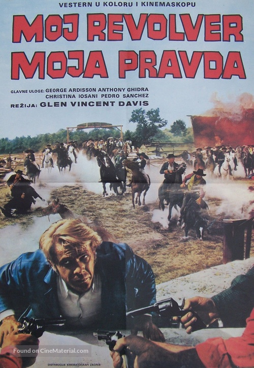 Chiedi perdono a Dio... non a me - Yugoslav Movie Poster