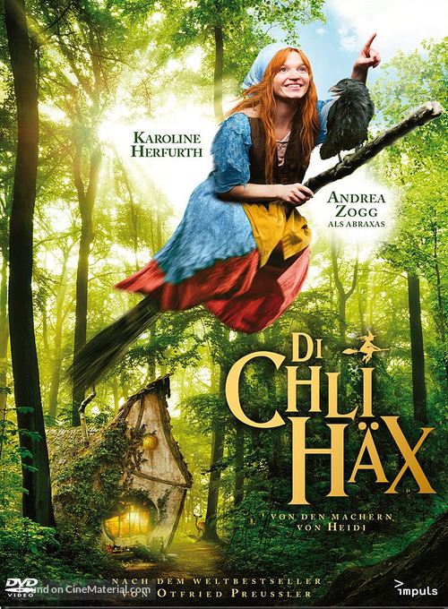 Die kleine Hexe - Swiss DVD movie cover