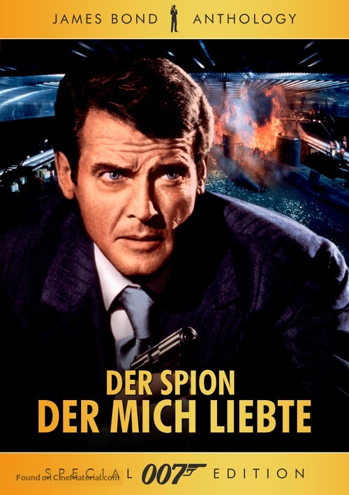 The Spy Who Loved Me - German DVD movie cover