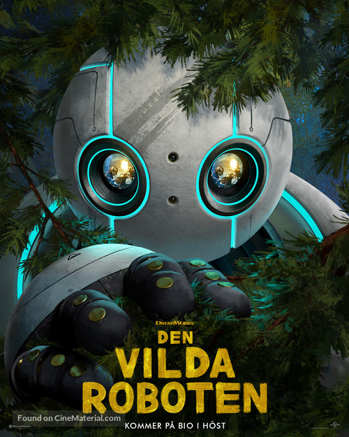 The Wild Robot - Swedish Movie Poster