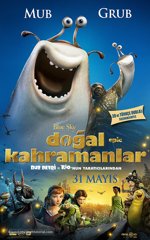 Epic - Turkish Movie Poster