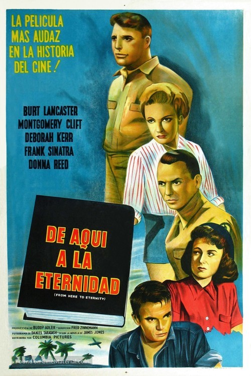From Here to Eternity - Argentinian Movie Poster