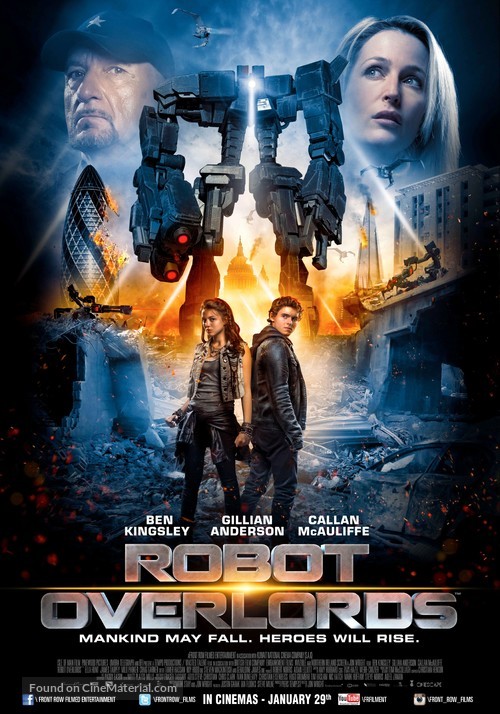 Robot Overlords - Lebanese Movie Poster