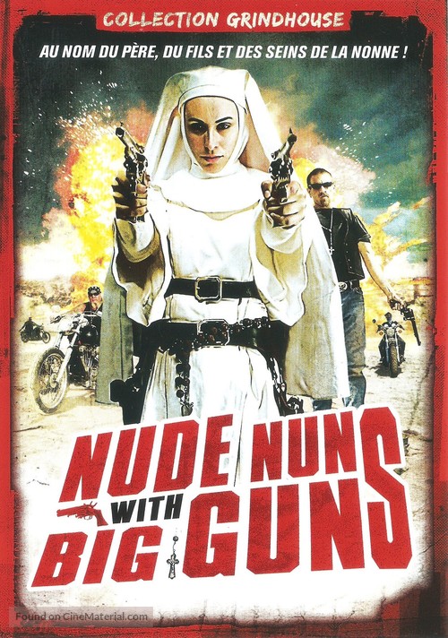 Nude Nuns with Big Guns - French DVD movie cover