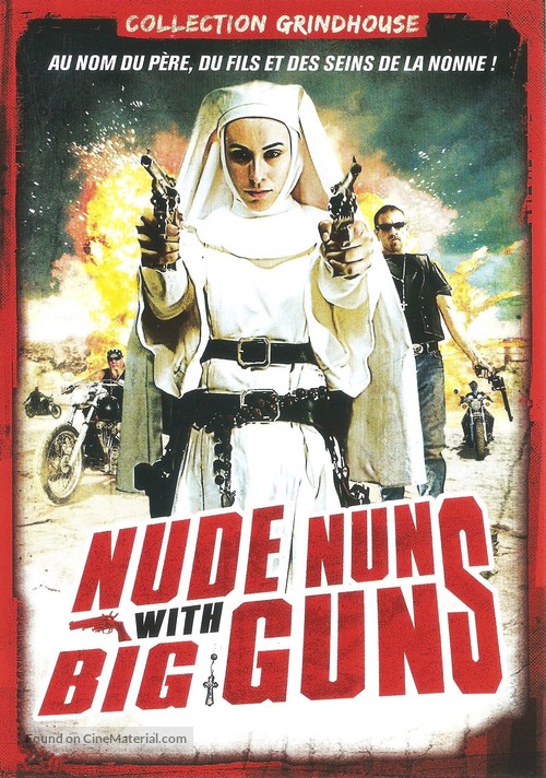 Nude Nuns with Big Guns - French DVD movie cover
