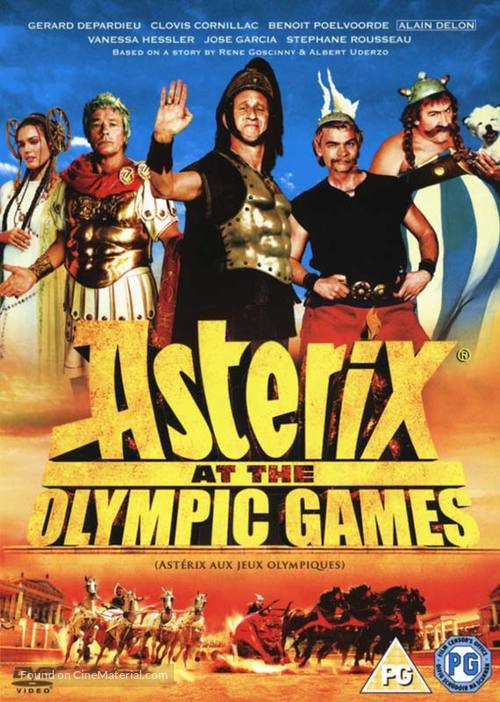 Ast&egrave;rix aux jeux olympiques - British Movie Cover