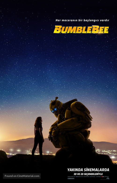 Bumblebee - Turkish Movie Poster