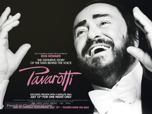 Pavarotti - British Movie Poster