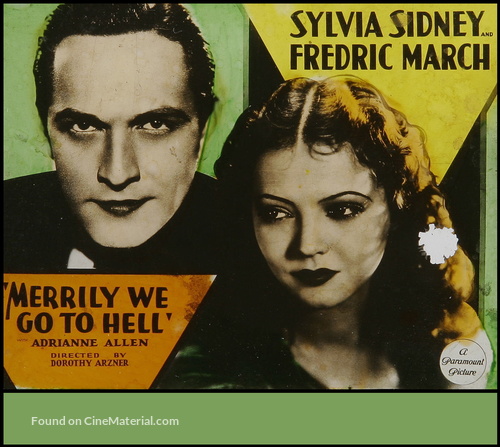 Merrily We Go to Hell - poster