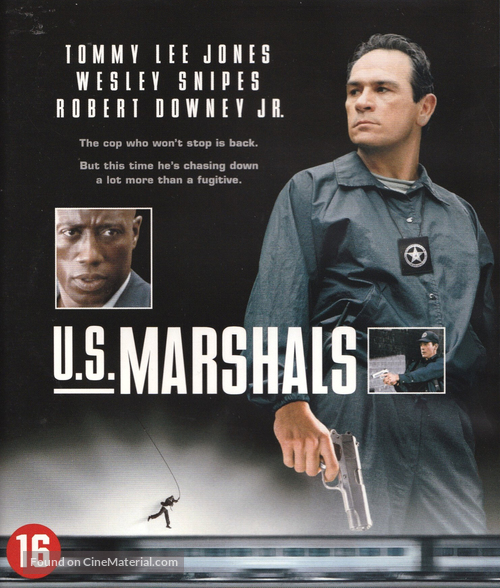 U.S. Marshals - Dutch Blu-Ray movie cover