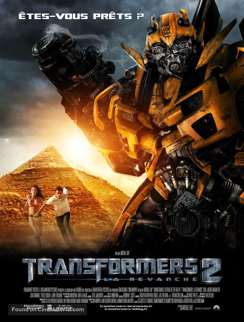 Transformers: Revenge of the Fallen - French Movie Poster