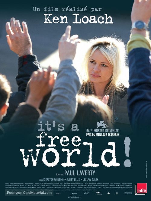 It&#039;s a Free World... - French Movie Poster