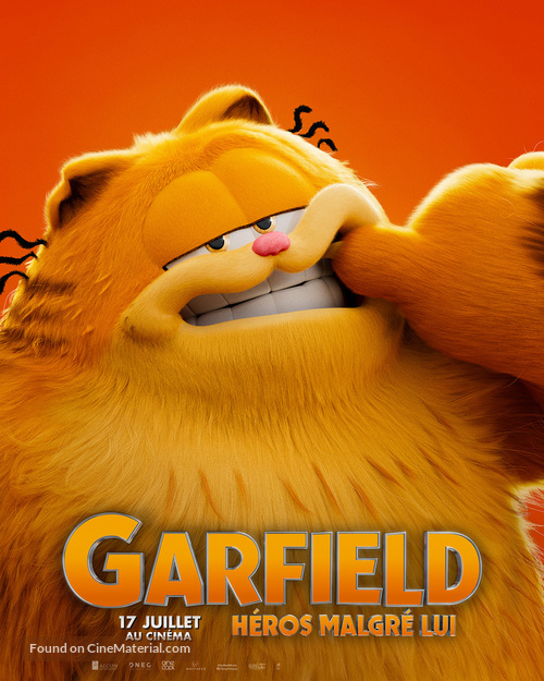 The Garfield Movie - French Movie Poster